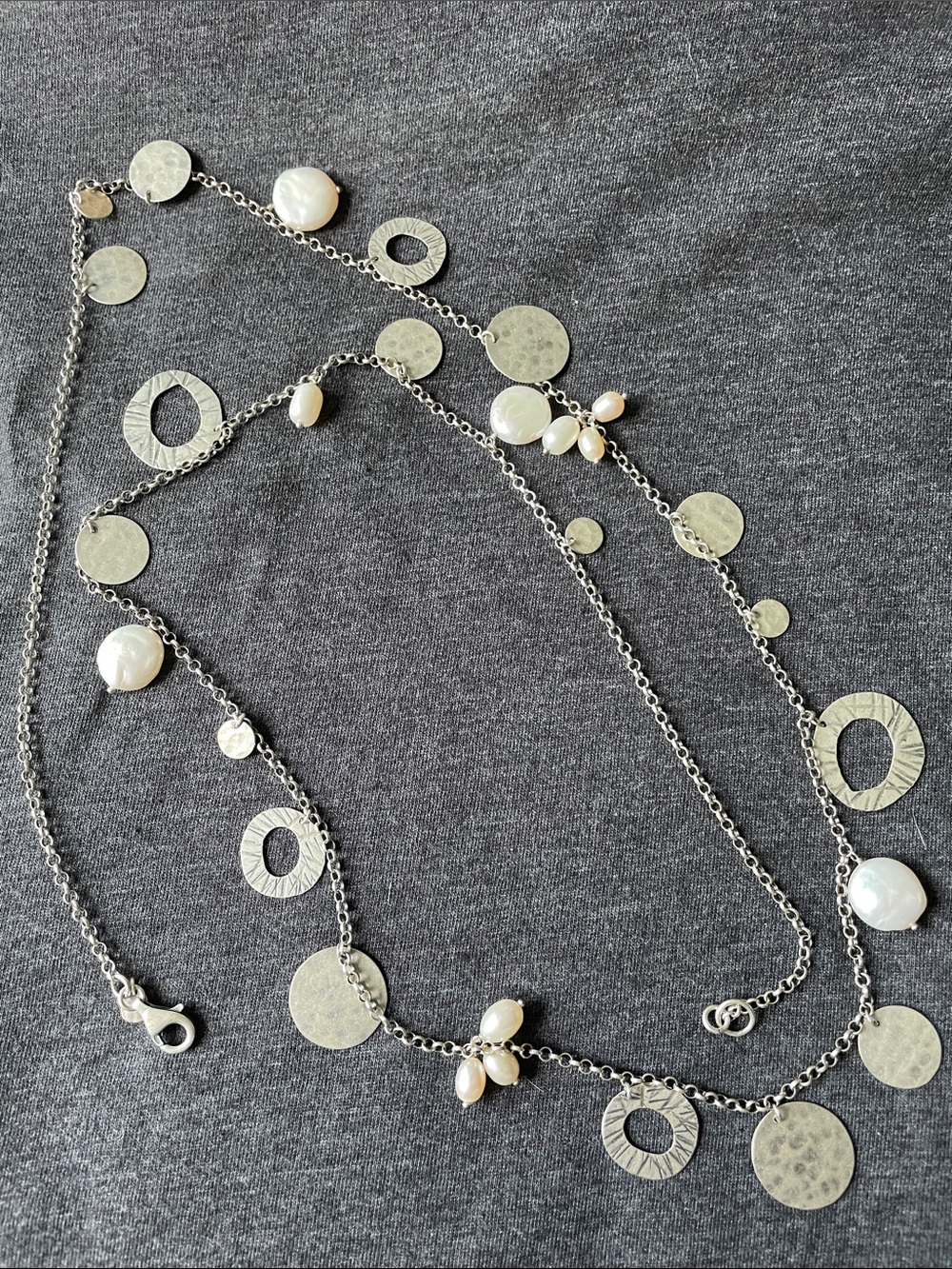 Vintage Silpada -Pearl Of A Girl Necklace